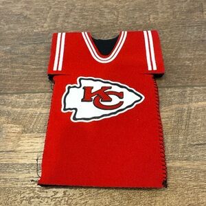 New NFL Licensed Kansas City Chiefs Jersey Neoprene Bottle Koozie Coolie Huggie